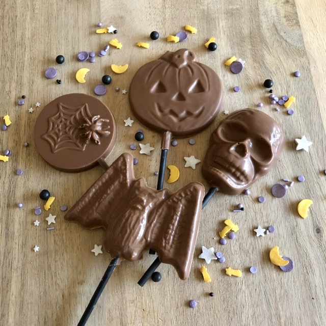 Spooky Halloween Chocolate Lollipops  A Little Gift of Love