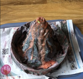 Lava Love- Creating a Volcano at Home